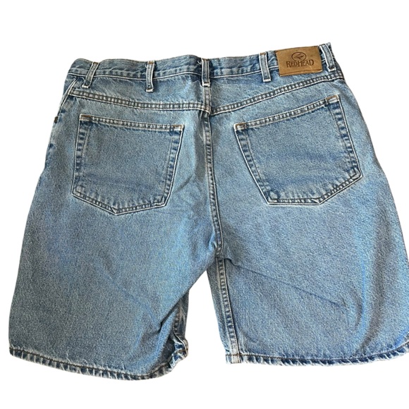 NWOT RedHead 5-Pocket Medium Washed Utility Denim Shorts for Men 35 100% Cotten - Picture 7 of 7